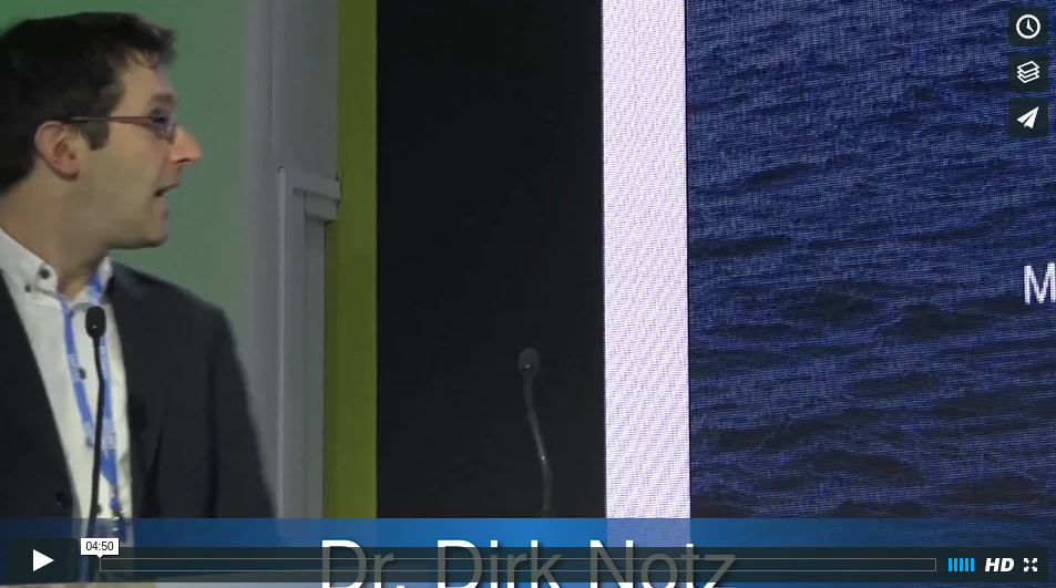 COP21DrDirkNotzArcticSeaIceMaxPlanckInstituteforMeterologyonVimeo