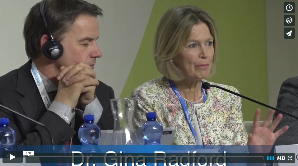 COP21DrGinaRadfordReducingtheCarbonFootprintofUKHealthSectoronVimeo