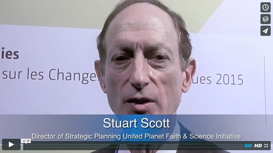 COP21StuartScottUnitedPlanetFaithandScienceInitiativeonVimeo